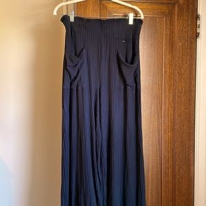PRICE DROP Free People Movement Blissed Out Wide-Leg Pant Black Sz Medium